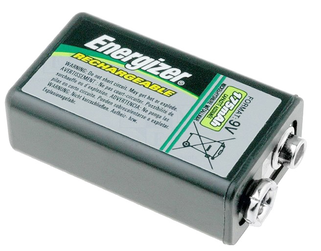 Acumulator 9V, Ni-MH; 6F22; 175mAh, ACCU-R22/175-EG, ENERGIZER