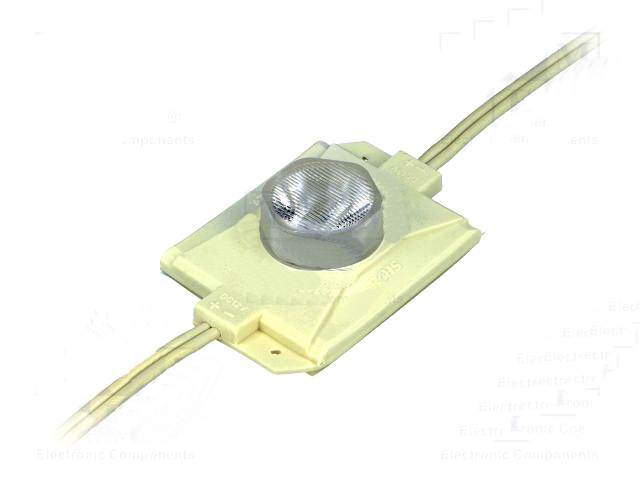 Modul 1 LED, alb rece, 12V, 150lm, 56x38x14mm, 1.4W, IP67, LM-SAG2R-W1