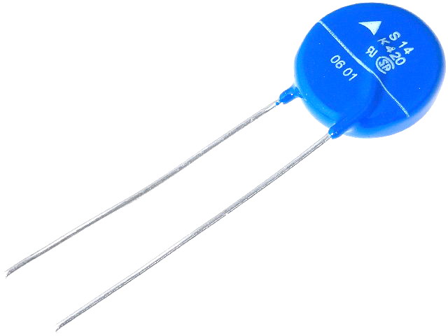 SIOV-S14K420, varistor, 14mm, 420VAC; 560VDC, EPCOS