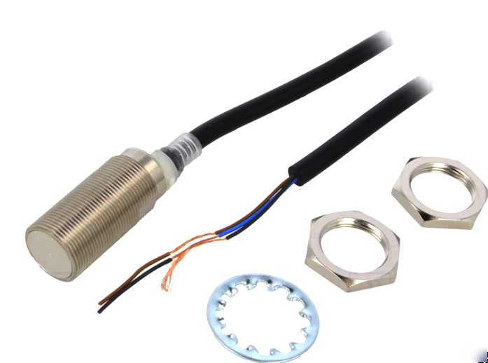 Senzor inductiv de proximitate M18, NC, PNP, 0-8mm, E2E-X8B218-2M, OMRON