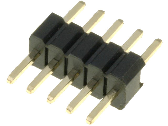 Şir pini; şiruri pini; tată; PIN: 5; drept; 1,27mm; THT; 1x5, ZL319-5P