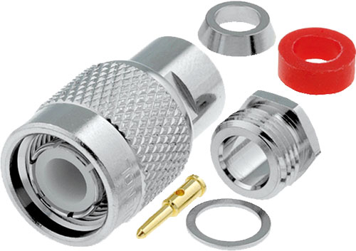 Mufa TNC, tata, RG58, 50 ohmi, 11GHz, T1141C1-ND3G150, AMPHENOL