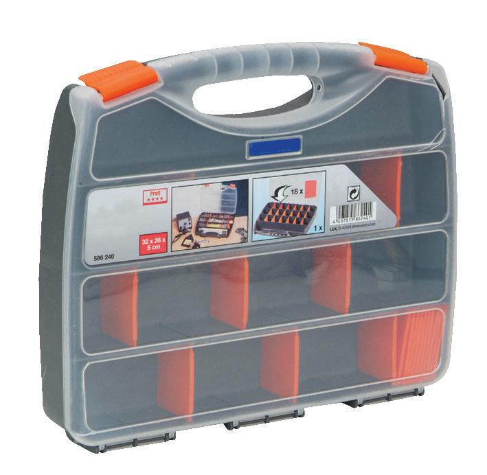 Cutie depozitare, plastic, 320x260x50mm, transparenta, D01926