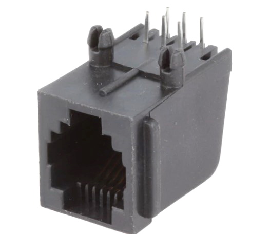 Mufa soclu, telefonica, 6p6c, RJ12G-PCB,