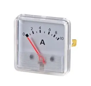 Ampermetru incarcare baterie, 0-10A, 48x48mm, F3PAM602-10A, HOBUT