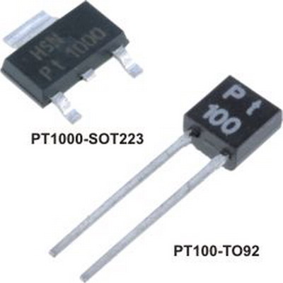 Senzor de temperatura, -50...150°C,  PT100-TO92