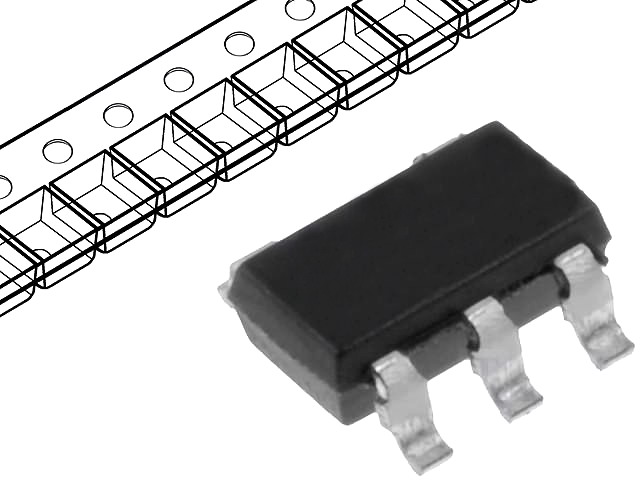 TC6501P075VCT, Temperature Sensor IC, Open Drain, ± 4°C, -55 °C, +135 °C, SOT-23, 5 Pins