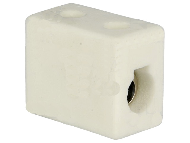 Regleta de conexiuni 76A, 450V, 1pin, 16mm2, ceramica, SI-CPO-30-1P