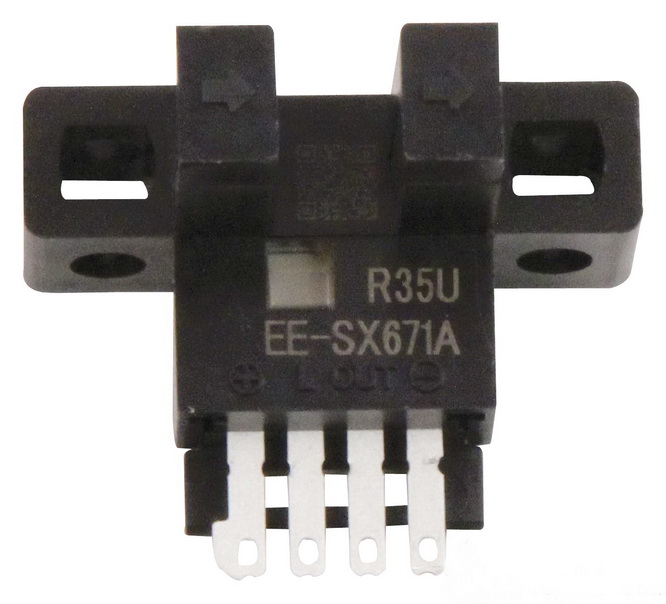 EE-SX671A, Senzor optic cu fanta, OMRON