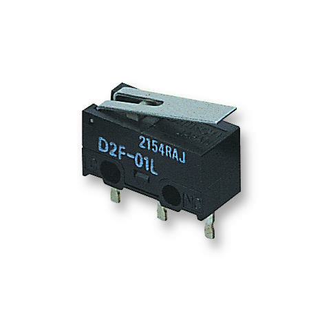 Microintrerupator SPDT; 0.1A/30VDC; ON-(ON), D2F-01FL, OMRON