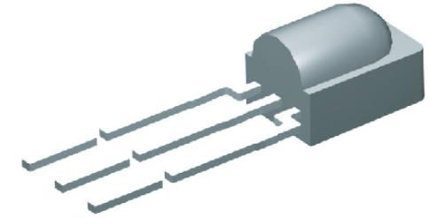 Receptor infrarosu, 38KHz, TSOP38238, VISHAY