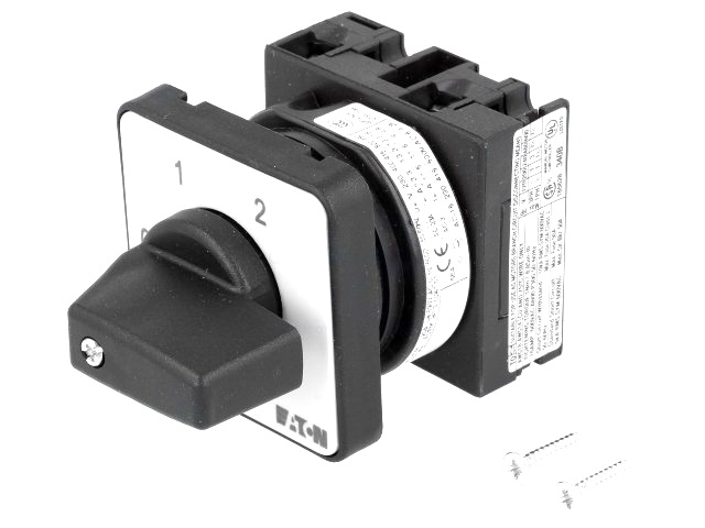 Comutator separator, 3 POZITII, 1 POL, 20A, T0-1-91/E, EATON