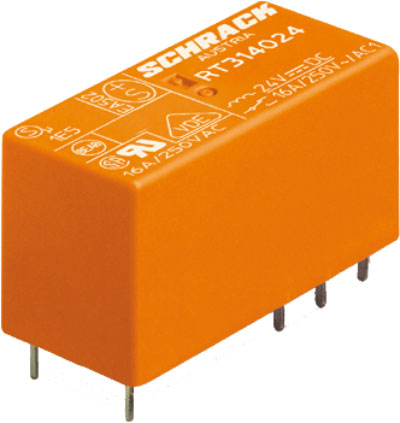 Releu 24VDC, SPDT, 15A, RT174024