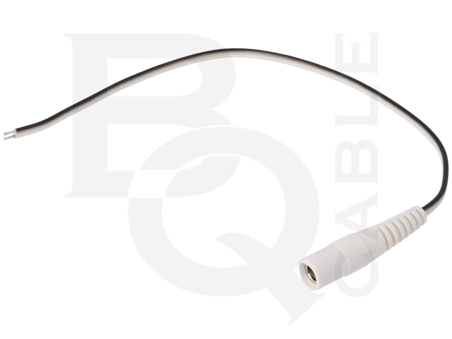 Cablu, soclu 5.5x2.1mm, drept; 0.5mm2, cabluri, 1.5m, DC.CAB.2100.0150