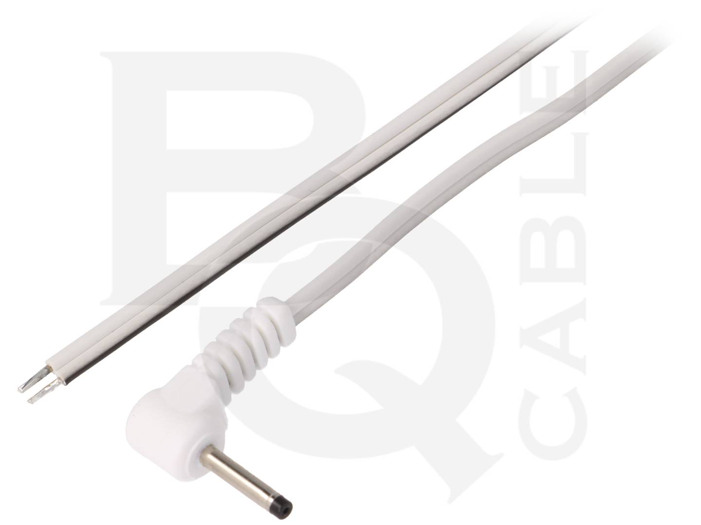 Cablu, mufa DC, 0.7x2.35mm, in unghi, cabluri, 0.5mm2, 1.5m, DC.CAB.0301.0150