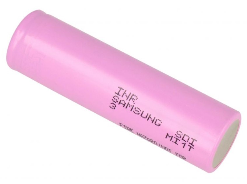 Acumulator Li-Ion; 3.7V; 3450mAh; 18650, Ø18x64mm;  INR18650-35E, SAMSUNG