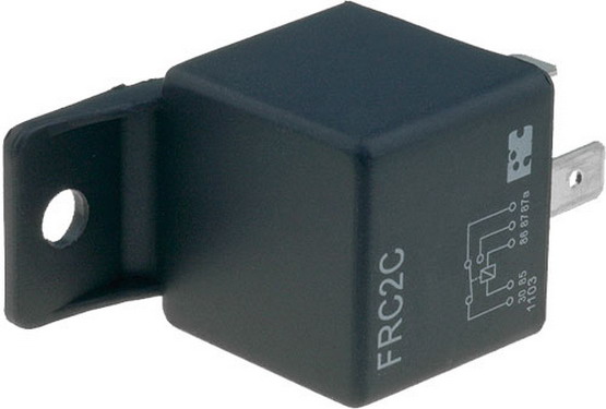 Releu auto, 12VDC, 2x25A, 2XNO, FRC2U-DC12