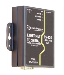 Convertor TCP/IP, RS232, RS485, INDUSTRIAL SERVER, ENET-SERIAL, ES-420