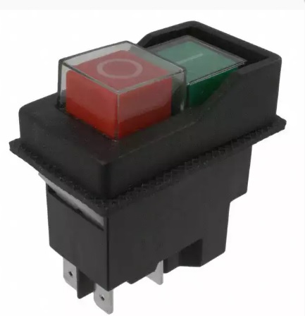 Comutator 2 pozitii; ON-OFF, DPST, 16A, 230V, IP54, KJD17-21413-112