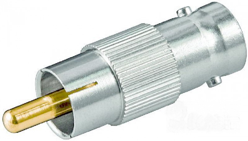 Adaptor; soclu BNC - RCA mufa, BNC-201