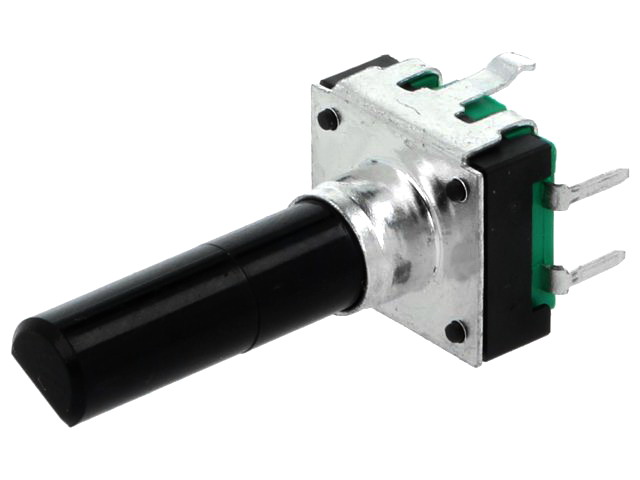 Encoder orizontal, 30mm, 12DET, 12PPR, switch, PEC12R-4130F-S0012, BOURNS