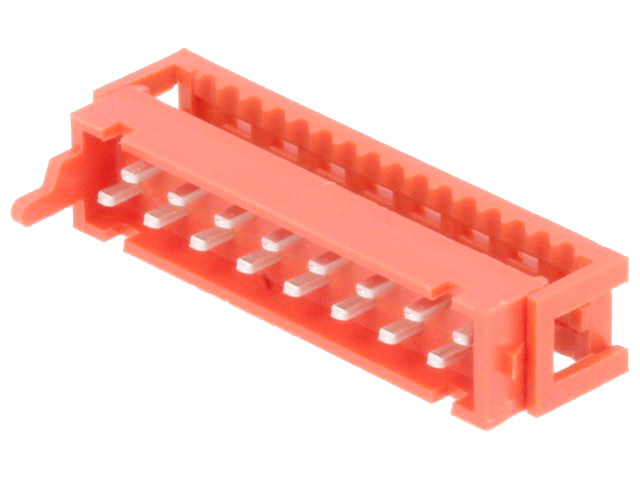 Conector IDC, MICRO-MATCH, 16pini, tata, TMM-1-0-16-2