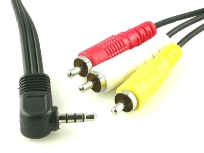 Cablu Jack 3.5mm, mufa 4pini, 3xmufa  RCA, 2.5m, CABLE-442/2.5