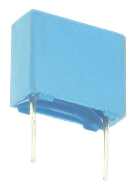 1nF/100V, condensator poliester, RM5, EPCOS