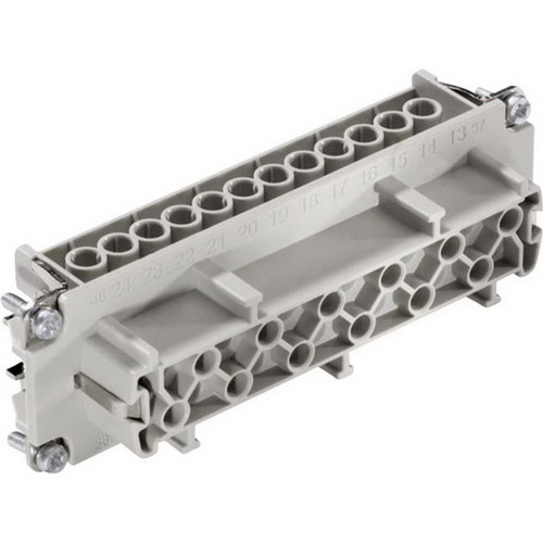 Conector mama; 24 pini +PE; 500V/16A; EPIC; 10197000