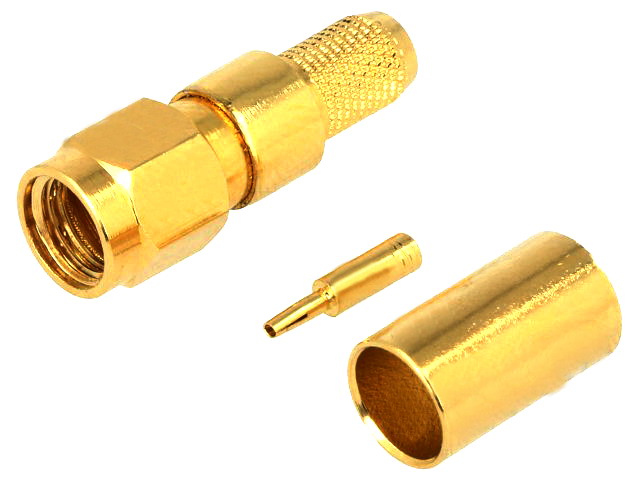 Conector coaxial SMA, reverse, mama, 50 ohmi, cablu H155, SMA50R2H155W12, UNICON