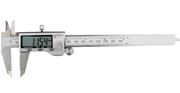 Subler digital, 0...200mm, 0...8", INOX, SUW-DIG200