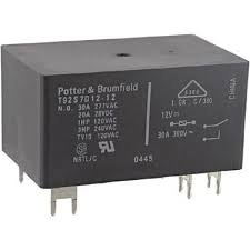 Releu 12VDC, 30A, DPST-NO, T92S7D12-12, TE Connectivity