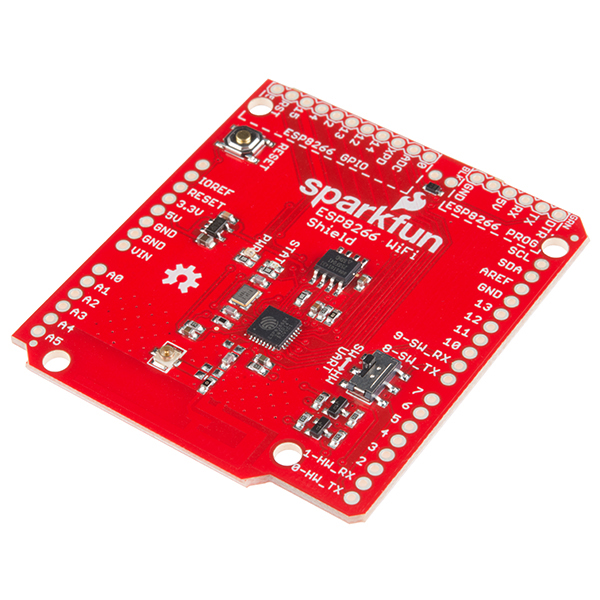 Placa expansiune; ESP8266; WiFi RF Arduino; WRL-13287; SparkFun