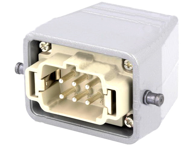 Conector tata; 6pini+PE; 500V/16A; EPIC; 75009636