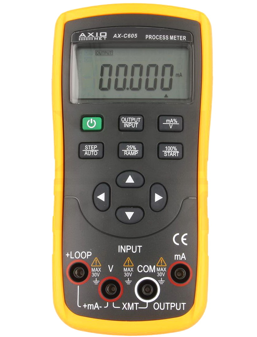 Calibrator curent, tensiune, generator, ajustabil, 0-28V, 0-20mA, AX-C605