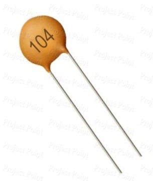 10nF/50V, condensator ceramic, RM2.54, KENF10-50