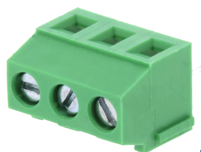 Regleta pcb, 3 pini, verde, 3.81mm, 10A, 1.5mm2, DG381-3.81-03P-14, DEGSON